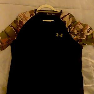 UNDER ARMOUR 3/4 MEN’S CAMO SHIRT